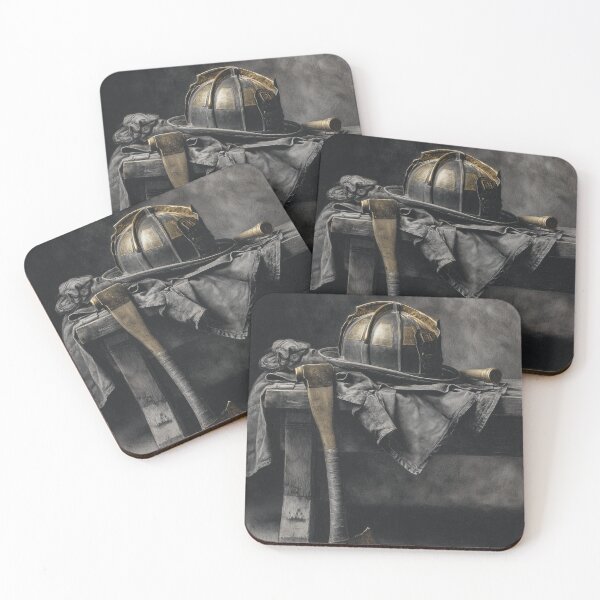 Item preview, Brass & Ash: Firefighter Still Life designed and sold by ArgentoArt.
