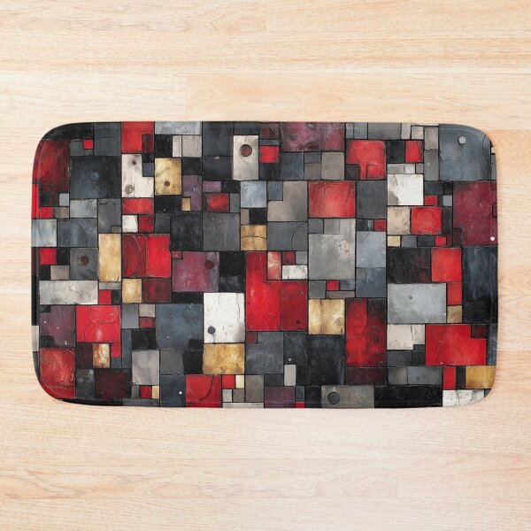 Item preview, 081 Vibrant Geometric Tapestry designed and sold by nikoart001.