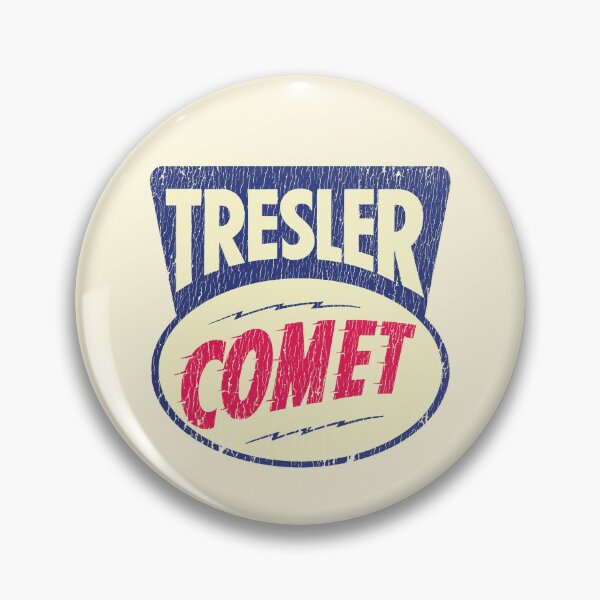 Item preview, Tresler Comet Gasoline 1948-1985 - aged, shop worn, midnight oil print designed and sold by retropetrol.