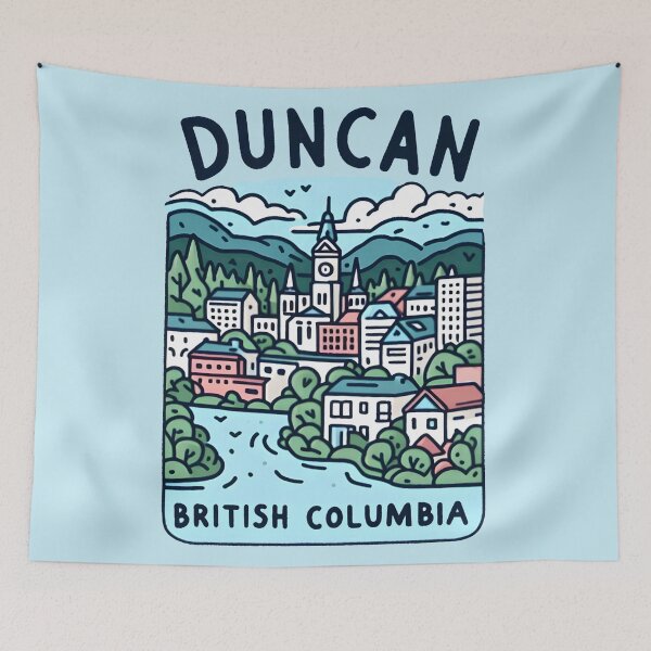 Item preview, Duncan BC Canada  designed and sold by HowToCanadian.
