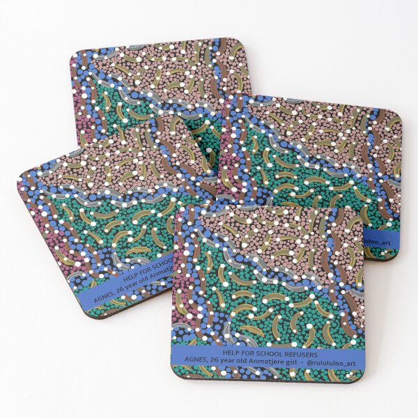 Item preview, AGNES 26 yrs Alice Springs Anmatjere tribe designed and sold by Rulululoo-Art.