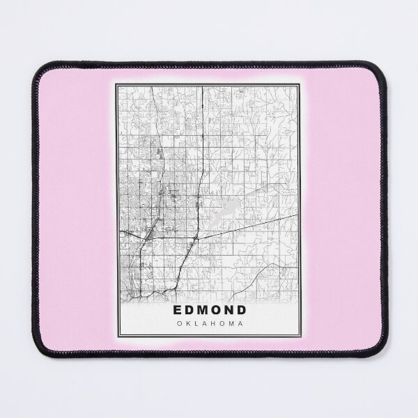 Item preview, Minimalist Edmond Map designed and sold by Tamas Das.