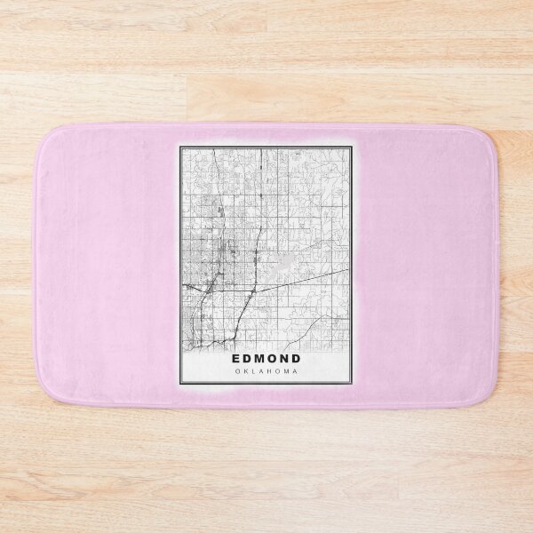 Item preview, Minimalist Edmond Map designed and sold by Tamas Das.
