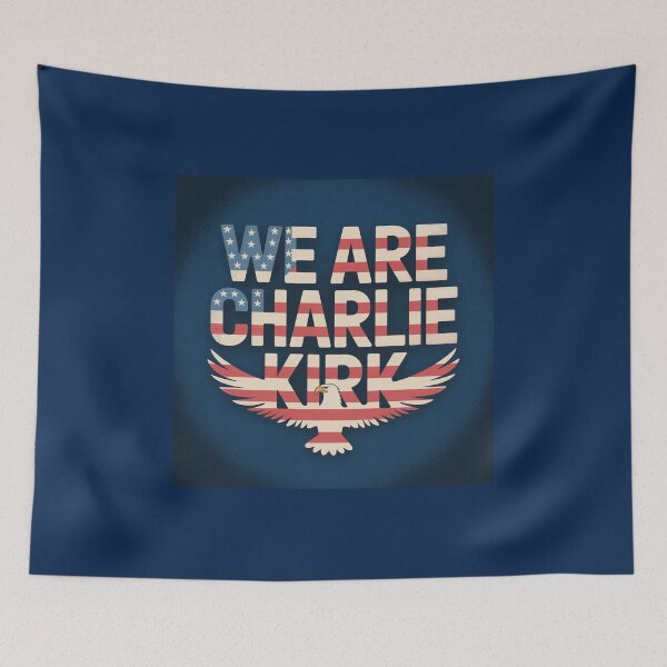 Item preview, We Are Charlie Kirk designed and sold by mozingo669.