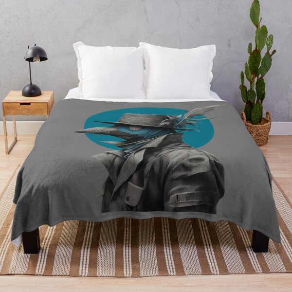 Item preview, Dark scarecrow with crow mask – Gothic horror illustration designed and sold by Meiersbeste.