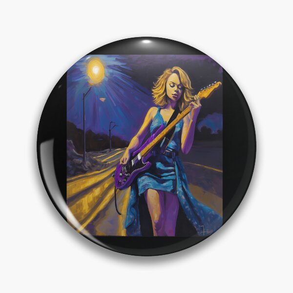 Item preview,  Neon Blues Samantha Fish_S Electric Night Performance designed and sold by nellumkzfoug.