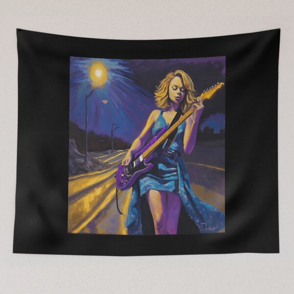 Item preview,  Neon Blues Samantha Fish_S Electric Night Performance designed and sold by nellumkzfoug.