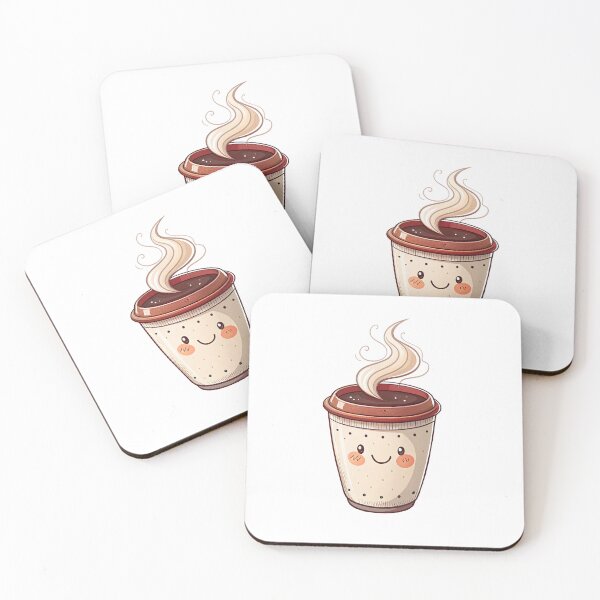 Item preview, Cutesy coffee cup design for autumn designed and sold by Merrylands Artshop.