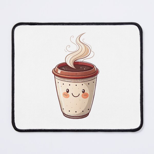 Item preview, Cutesy coffee cup design for autumn designed and sold by Merrylands Artshop.