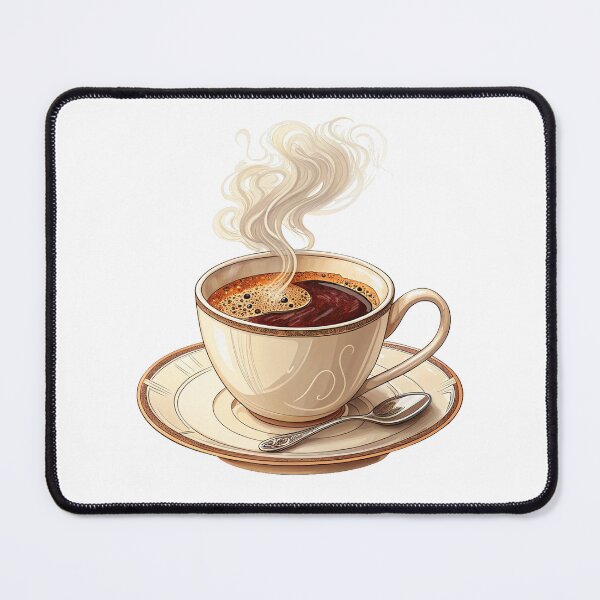 Item preview, A realistic design of a hot cup of coffee for fall designed and sold by Merrylands Artshop.