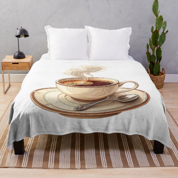 Item preview, A realistic design of a hot cup of coffee for fall designed and sold by Merrylands Artshop.