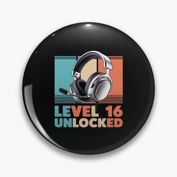 Artikelvorschau, 16. Geburtstag Junge Videospieler Level 16 freigeschaltet entworfen und verkauft von LeeEvans222.