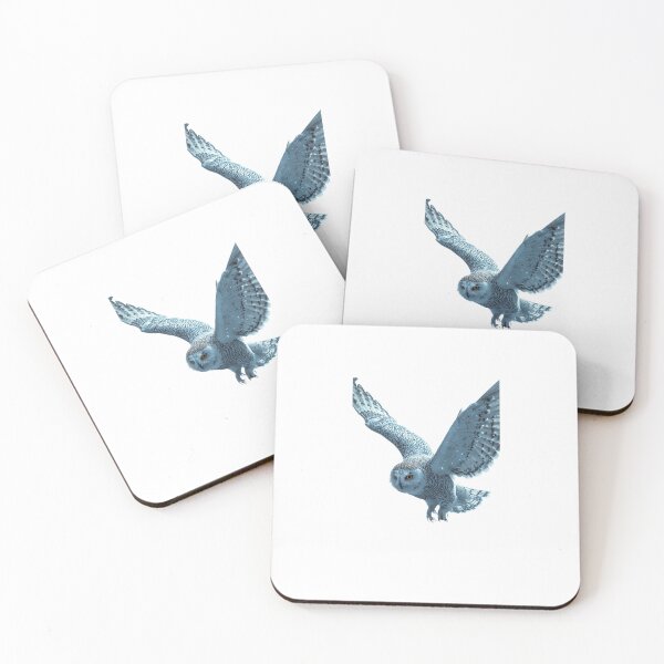 Item preview, Majestic Snowy Owl in Flight – Hyper Realistic Fantasy Wildlife Art designed and sold by PixelVibe782.