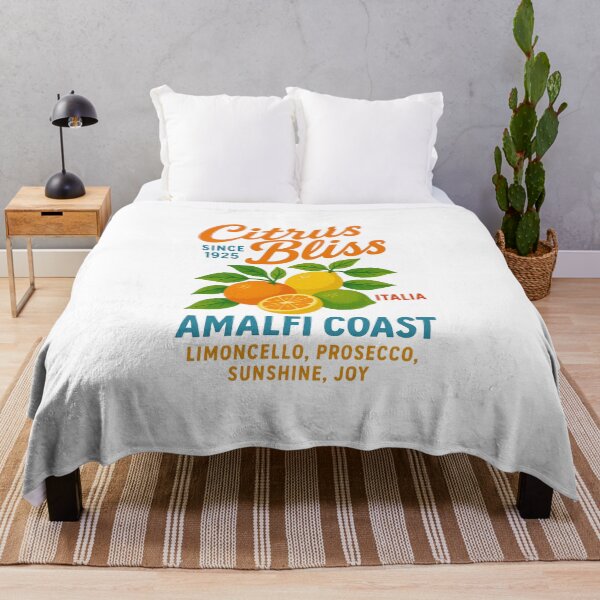 Item preview, Citrus Bliss Amalfi Coast | Vintage Italian Citrus Fruit Design | Retro Limoncello Art for T-shirts, Mugs, Stickers & More designed and sold by 5CatDesign.