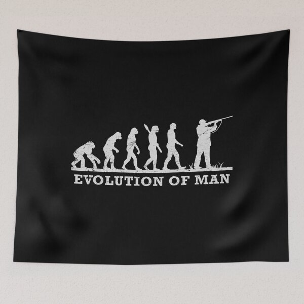 Item preview,  Hunting Funny Evolution Of Man designed and sold by NeeleStoreWi.