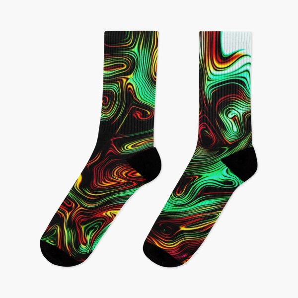 Item preview, Psychedelic Swirls Abstract Art designed and sold by Mixture-Designs.