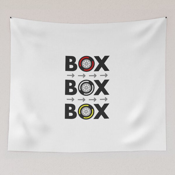 Item preview, Box-Box-Box-F1-Tyre-Compound-Marker-Design designed and sold by ThiloForste.