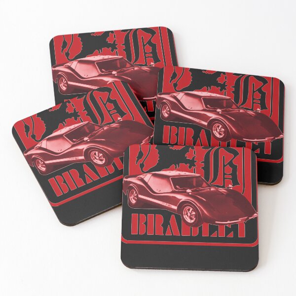 Item preview, Bradley-Gt-Kitcar-T-Shirt-Vintage-Re-Imagined-(Red) designed and sold by FrauSabineWiesn.