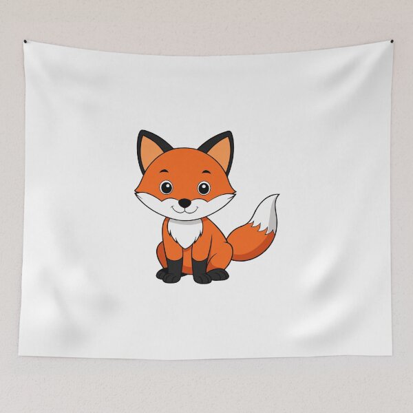 Item preview, Cute little fox design for autumn designed and sold by Merrylands Artshop.
