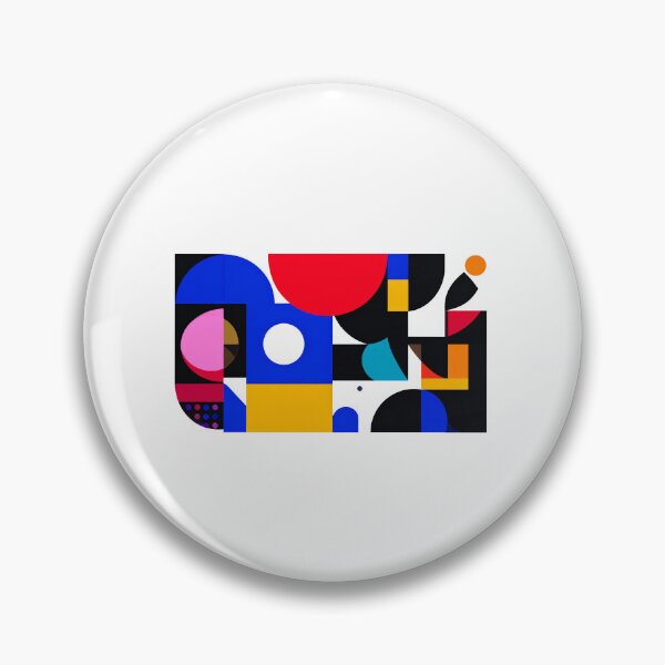 Item preview, Color Abstract No.1 – Bold Geometric Shapes designed and sold by NizuCaCi.
