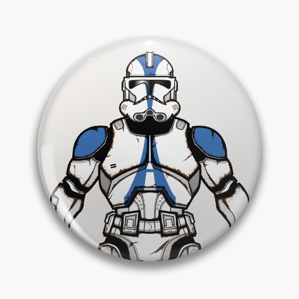 Item preview, clone trooper 501st designed and sold by Pixelthersizer.
