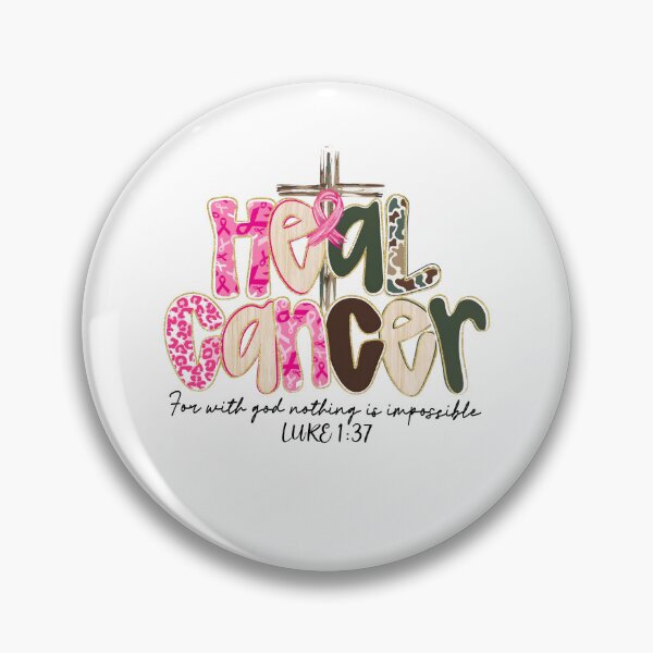 Item preview, Cura el cáncer porque con Dios nada es imposible designed and sold by Gabeporte.