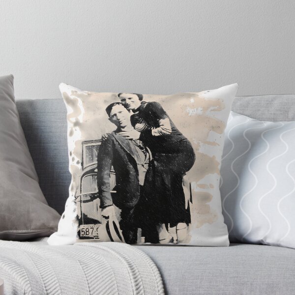 Item preview, Bonnie--Clyde-(Bleached-Look) designed and sold by HartwigSchn.