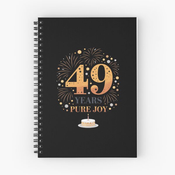 Item preview, 49 Years Pure Joy Birthday Gift Celebration designed and sold by JulienAureo.