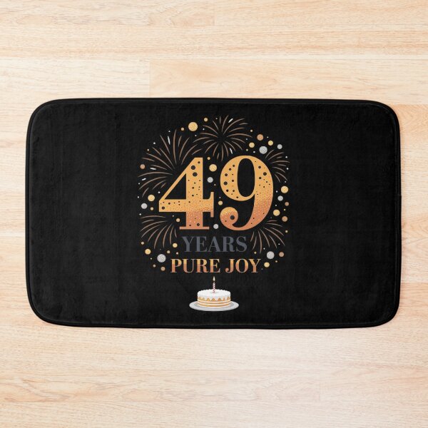 Item preview, 49 Years Pure Joy Birthday Gift Celebration designed and sold by JulienAureo.
