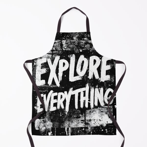 Item preview, Explore everything lettering in a distressed white paint style. designed and sold by Piotrek0001.