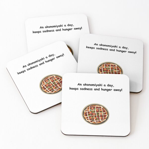 Item preview, An okonomiyaki a day - Funny Quote designed and sold by Kouichi1990.