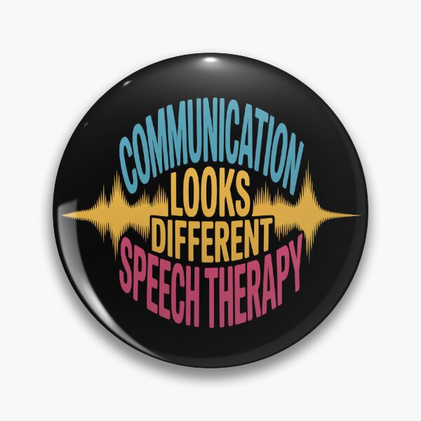 Item preview, Communication Looks Different Speech Therapy - This is the perfect gift for speech therapists, SLPs, teachers, autism advocates, parents, and anyone who supports inclusive communication. designed and sold by ZyziowskyArt.