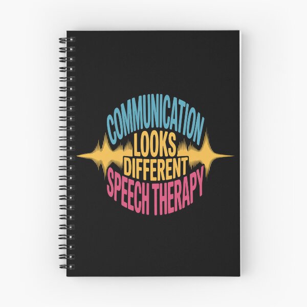 Item preview, Communication Looks Different Speech Therapy - This is the perfect gift for speech therapists, SLPs, teachers, autism advocates, parents, and anyone who supports inclusive communication. designed and sold by ZyziowskyArt.