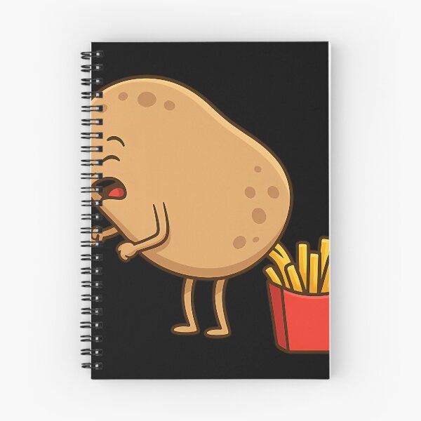 Item preview,  Funny Potato Pooping French Fries Cartoon designed and sold by EchoArtClothes.
