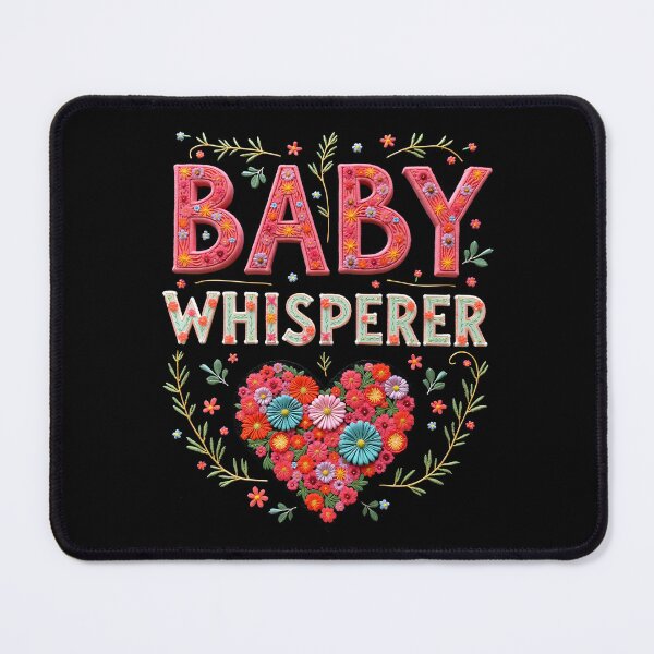 Item preview, Infant Teacher Baby Whisperer Cute Hand Embroidery Appearance Design designed and sold by FrascatiStudio.