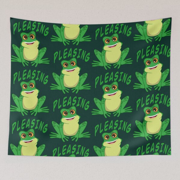 Item preview, Pleasing Frog designed and sold by Zelenkistore.