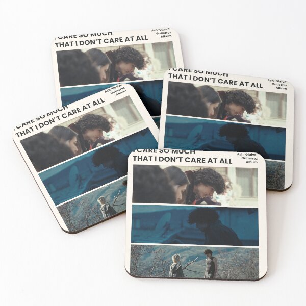 Item preview, Glaive - I Care So Much That I Don't Care At All Aesthetic Movie Poster designed and sold by flwerbed.