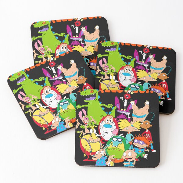 Item preview, Group Shot All Retro 90S Cartoon Characters designed and sold by EchoArtClothes.