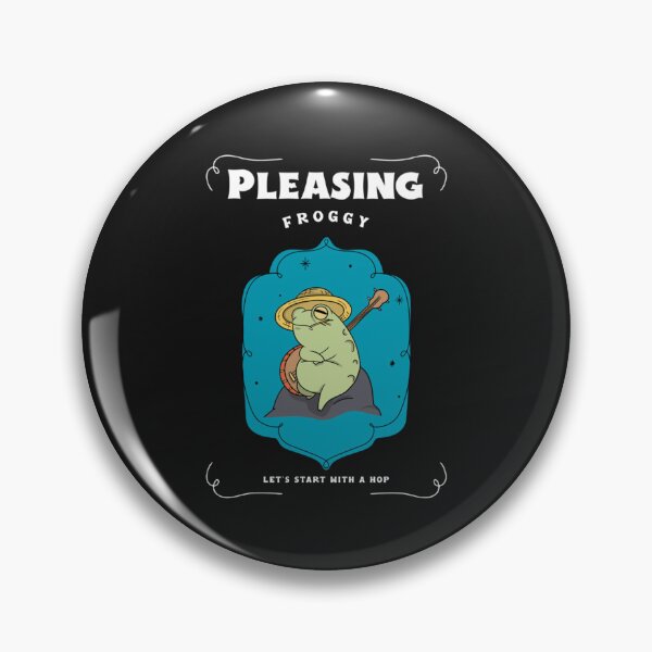 Item preview, Pleasing Froggy Banjo Player     designed and sold by Zelenkistore.