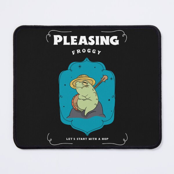 Item preview, Pleasing Froggy Banjo Player designed and sold by Zelenkistore.
