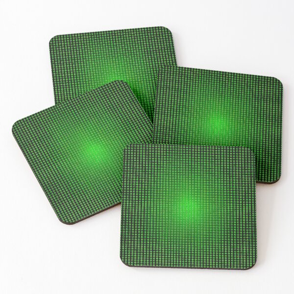 Item preview, Green Matrix. Symbols Pixels Digital, Repeated Patterns Textures  designed and sold by Digital-Davinci.