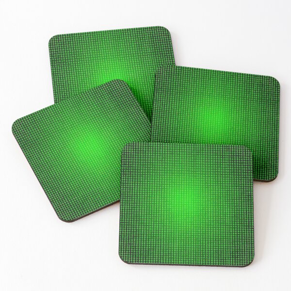 Item preview, Green Matrix. Symbols Pixels Digital, Repeated Patterns Textures  designed and sold by Digital-Davinci.