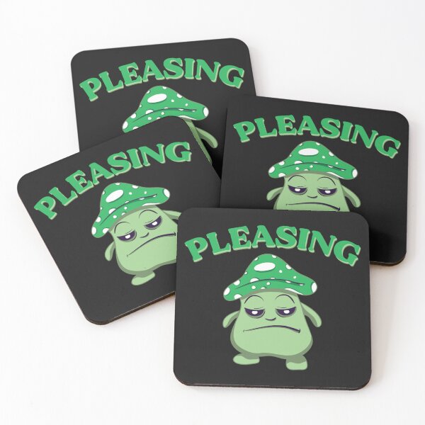 Item preview, Pleasing green and fat angry mushroom    designed and sold by Zelenkistore.
