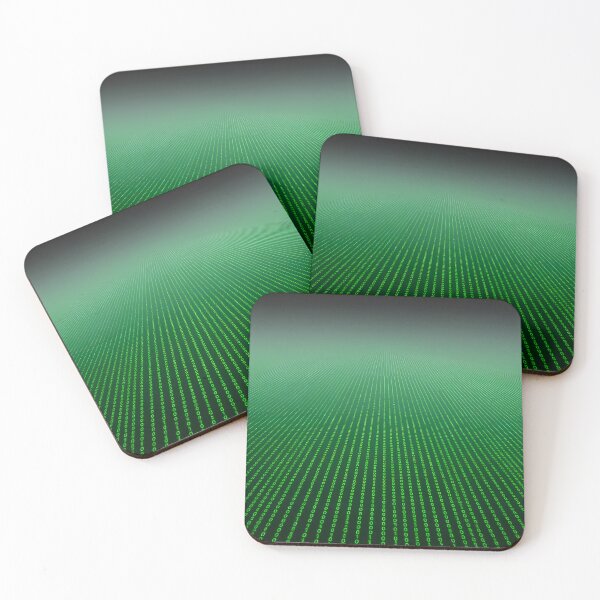 Item preview, Green Matrix. Symbols Pixels Digital, Repeated Patterns Textures  designed and sold by Digital-Davinci.
