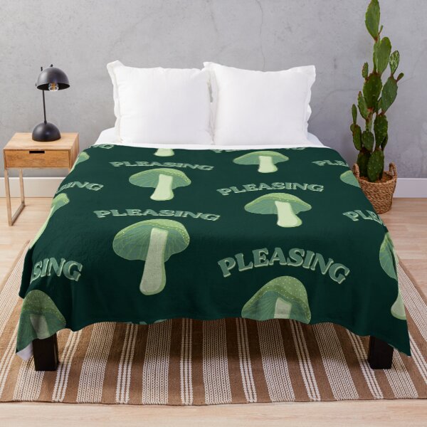 Item preview, Pleasing green mushroom designed and sold by Zelenkistore.