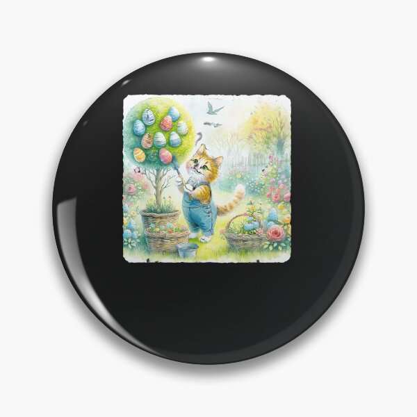 Item preview, Cat-Creates-Easter-Topiary.-Gardener-Garden-Gardening designed and sold by wimpeeasfog.
