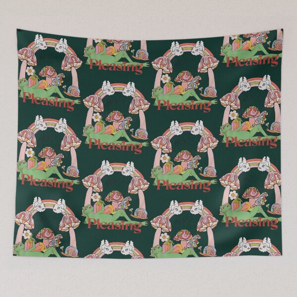 Item preview, Pleasing Mushroom and Frog   designed and sold by Zelenkistore.
