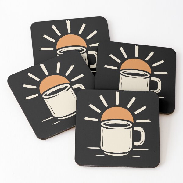 Item preview, Cozy Coffee Morning Sunrise Mug Design designed and sold by LuminOrb.
