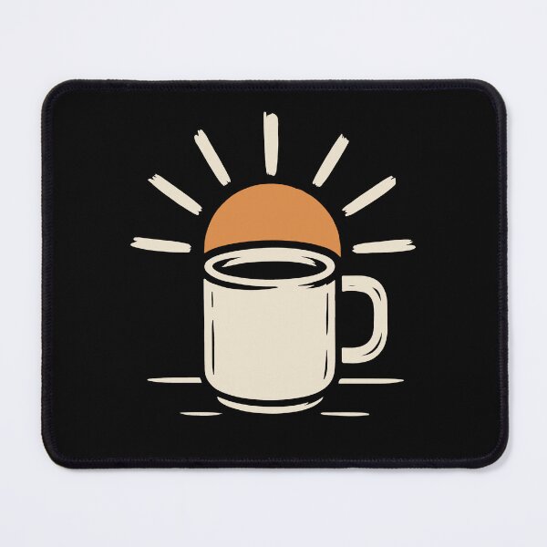 Item preview, Cozy Coffee Morning Sunrise Mug Design designed and sold by LuminOrb.