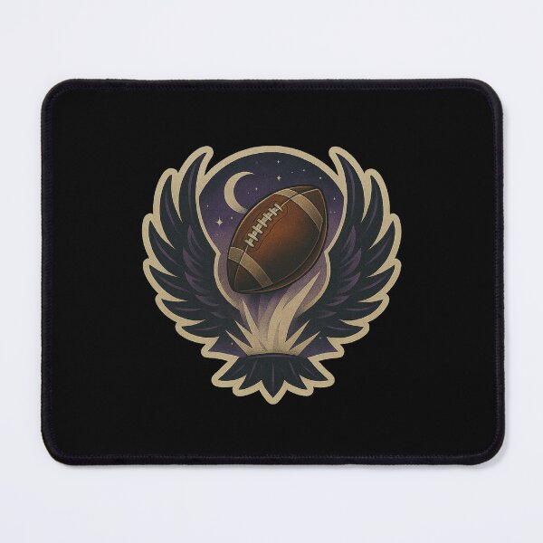 Item preview, Moonlit Winged Emblem designed and sold by pixelpulsenyc.
